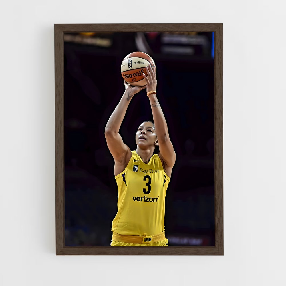 Poster Candace de parker – affiche Basketball (vue 5)
